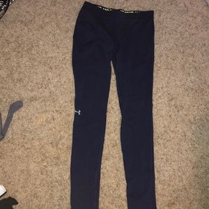 under amour full length navy leggings